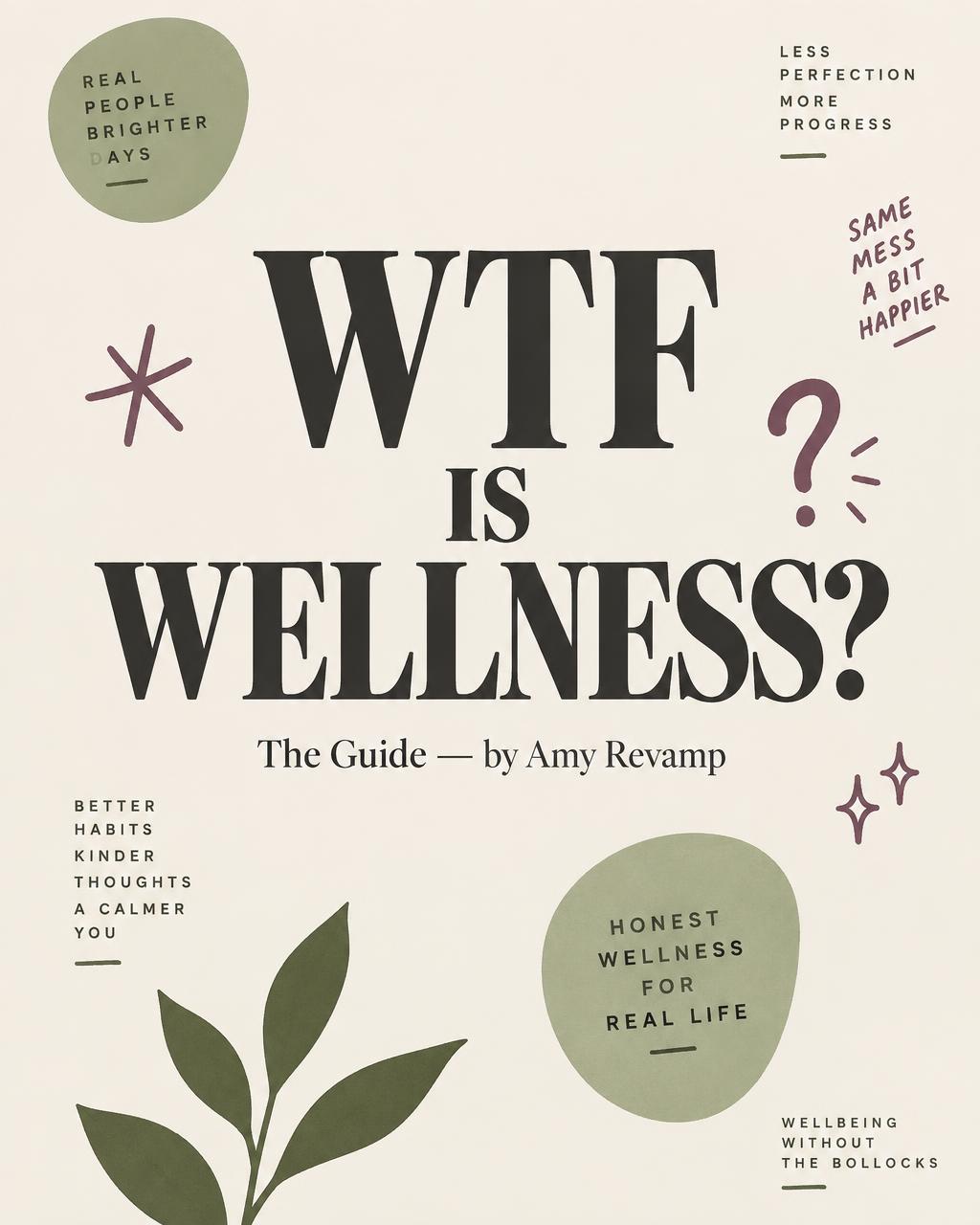 WTF Is Wellness? guide cover